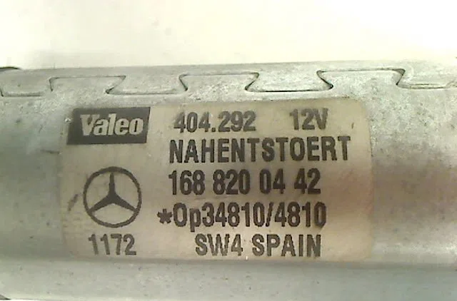 Moteur essuie-glace arrière Mercedes-benz CLASSE A (W168) A 170 cdi (168.009, 168.109) (2001-2004) occasion