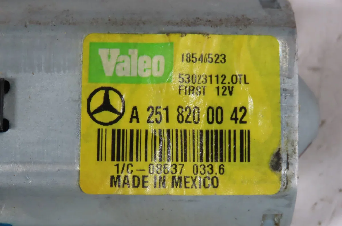 Moteur essuie-glace arrière Mercedes-benz CLASSE R (W251, V251) R 350 4-matic (251.065, 251.165) (2005-2012) occasion