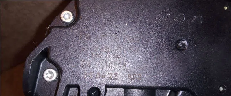 Moteur essuie-glace arrière Opel ASTRA H (A04) 1.9 cdti 16v (l48) (2004-2010) occasion