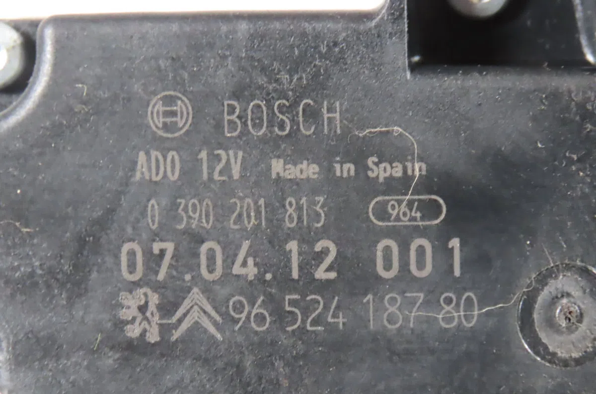 Moteur essuie-glace arrière Peugeot 207-207 (WA_, WC_) 1.4 hdi (2006-2015) 5 portes occasion