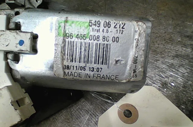 Moteur essuie-glace arrière Peugeot 407 SW (6E_) 1.6 hdi 110 (2004-2010) 5 portes occasion