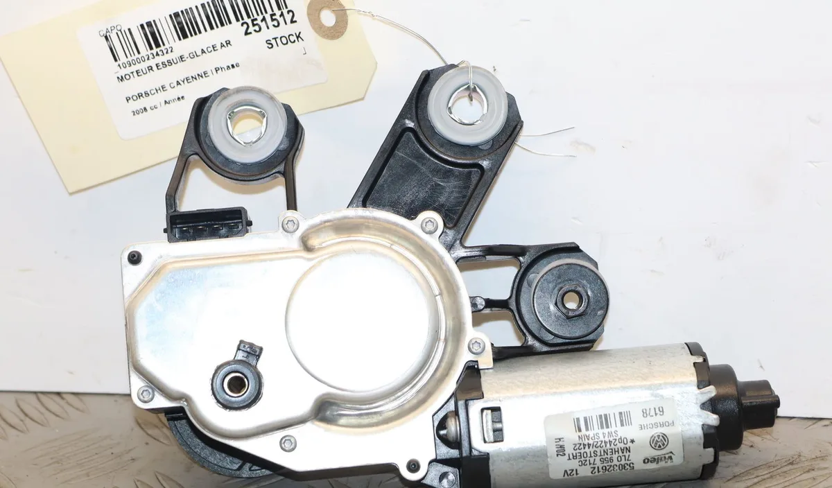 Moteur essuie-glace arrière Porsche CAYENNE (9PA) Turbo s 4.8 (2007-2010) occasion