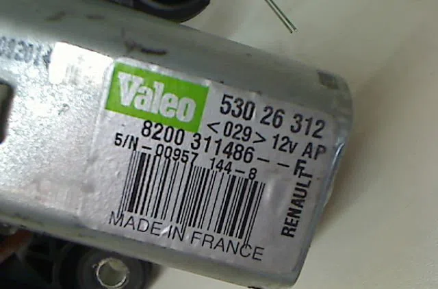 Moteur essuie-glace arrière RENAULT CLIO 2008 occasion
