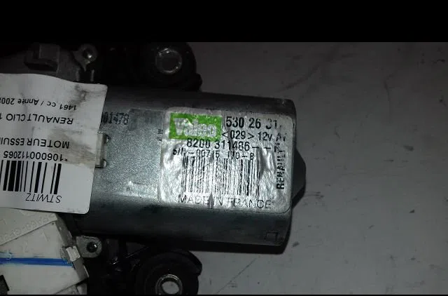 Moteur essuie-glace arrière Renault CLIO III (BR0-1, CR0-1) 1.5 dci (br17, cr17) (2005-2012) 5 portes occasion