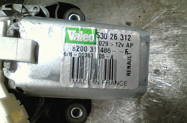 Moteur essuie-glace arrière Renault CLIO III (BR0-1, CR0-1) 1.5 dci (c-br0g, c-br1g) (2005-2012) 5 portes occasion