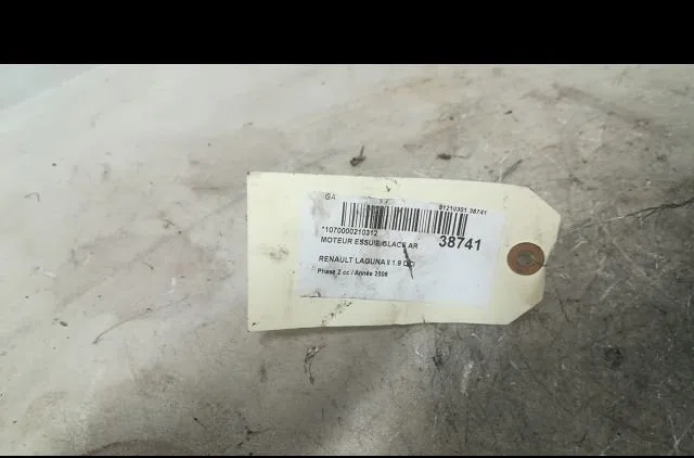 Moteur essuie-glace arrière Renault LAGUNA II (BG0-1_) 1.9 dci (2001-2007) occasion