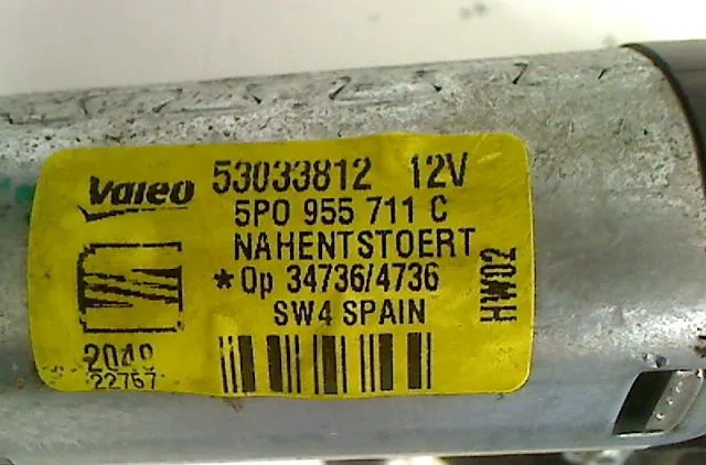Moteur essuie-glace arrière Seat ALTEA (5P1) 1.9 tdi (2004) 5 portes occasion