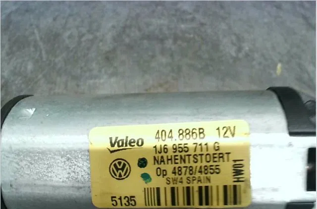 Moteur essuie-glace arrière Skoda FABIA I (6Y2) 1.4 tdi (2005-2008) occasion