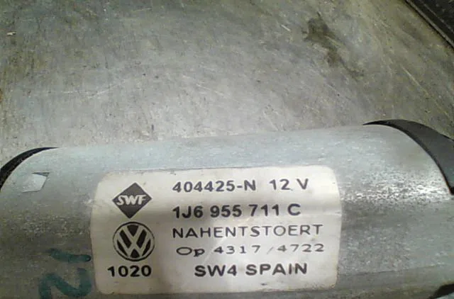 Moteur essuie-glace arrière SKODA OCTAVIA 2000 occasion