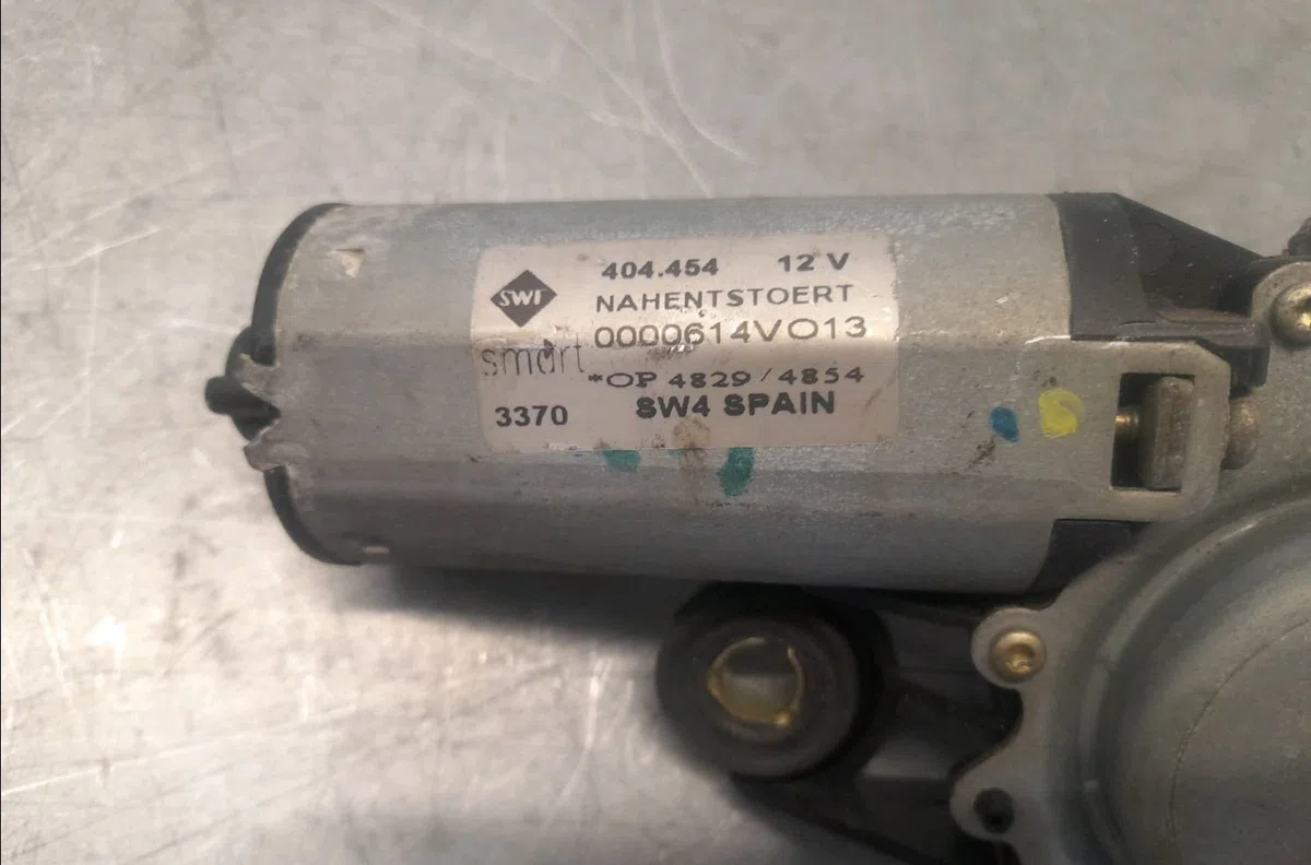 Moteur essuie-glace arrière Smart FORTWO Coupé (451) 0.8 cdi (451.301) (2009) occasion
