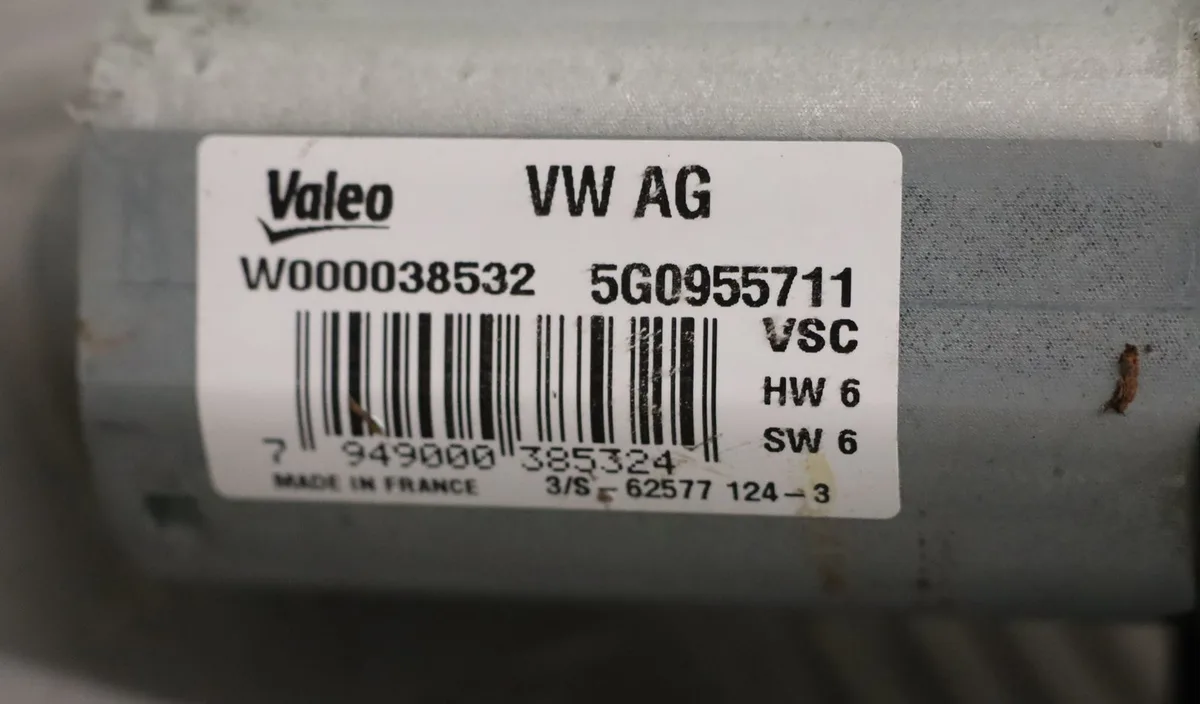 Moteur essuie-glace arrière Volkswagen GOLF VII (5G1, BQ1, BE1, BE2) 1.2 tsi (2012-2017) occasion