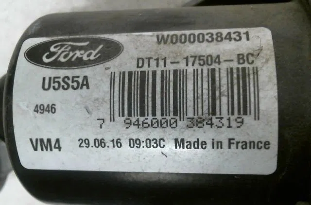 Moteur essuie-glace av droit Ford TRANSIT CONNECT Monospace 1.5 tdci (2015) occasion