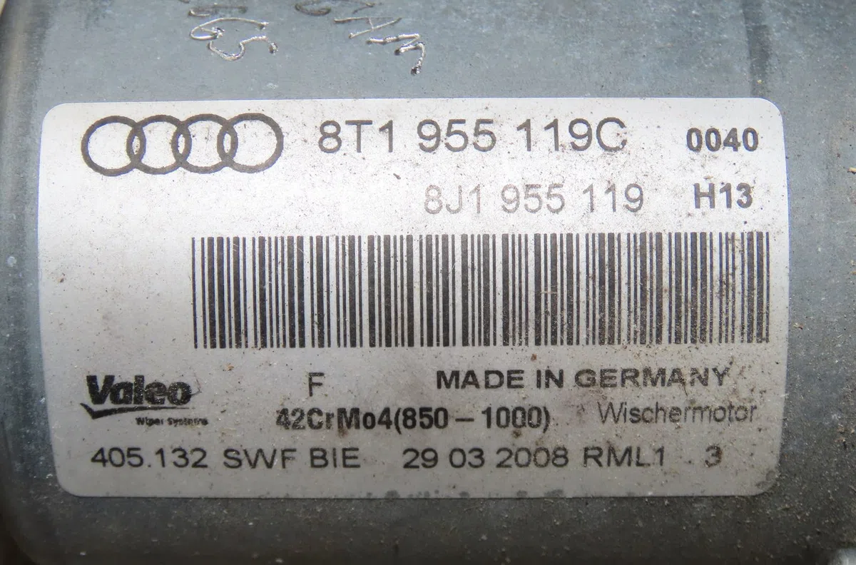 Moteur essuie-glace avant Audi A5 (8T3) 2.7 tdi (2007-2012) occasion