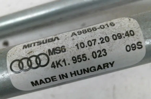 Moteur essuie-glace avant Audi A7 Sportback (4KA) 55 tfsi e quattro (2019) occasion