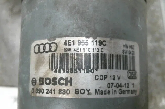 Moteur essuie-glace avant Audi A8 D3 (4E2, 4E8) 4.2 tdi quattro (2005-2005) occasion