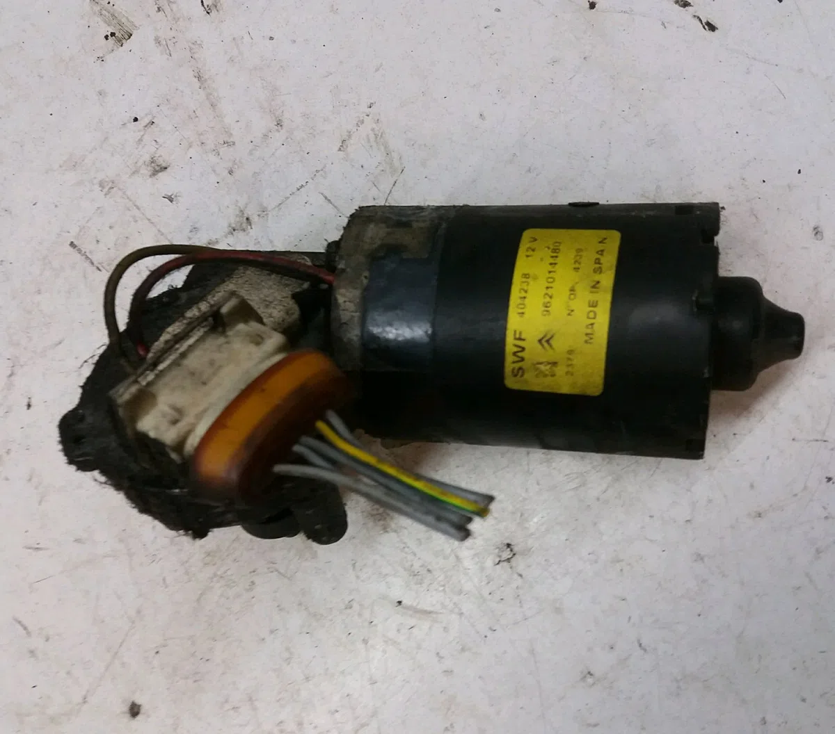 Moteur essuie-glace avant Citroen BERLINGO - BERLINGO FIRST Monospace (MF_, GJK_, GFK_) 1.9 d (mfwjz) (1998-2005) 3 port