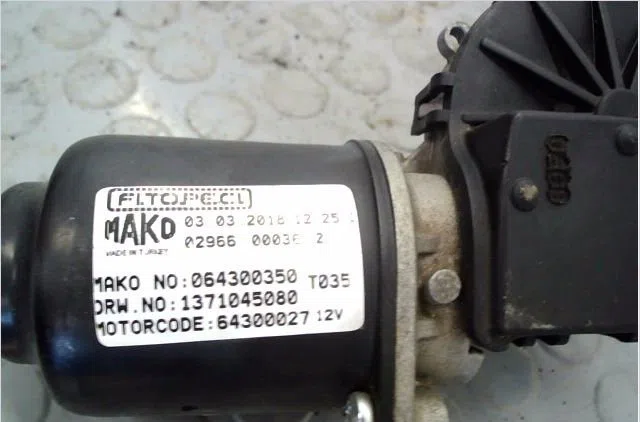 Moteur essuie-glace avant Fiat FIORINO Camionnette-Monospace (225_) 1.4 (225axa1a, 225bxa1a) (2009) occasion