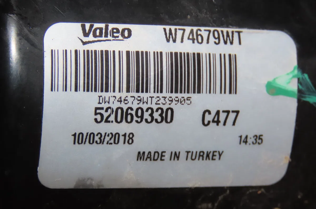 Moteur essuie-glace avant Fiat TIPO 3-5 portes (356_, 357_) 1.4 (356hxa1b) (2016-2020) occasion