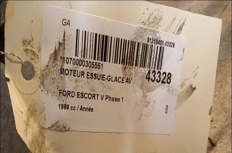 Moteur essuie-glace avant Ford ESCORT VI Courrier (AVL) 1.8 d (1995-2000) occasion