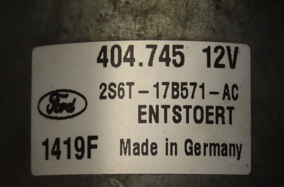 Moteur essuie-glace avant Ford FUSION (JU_) 1.6 tdci (2004-2012) 5 portes occasion