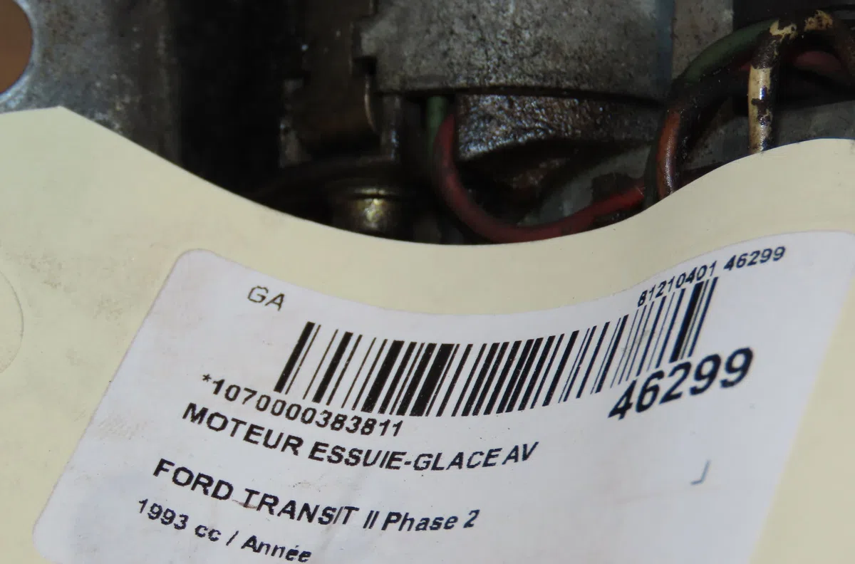 Moteur essuie-glace avant Ford TRANSIT Camion plate-forme-Châssis (E_ _) 2.5 td (eme-l-s, ene-l-s) (1994-2000) occasion