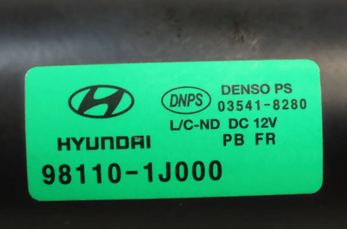 Moteur essuie-glace avant Hyundai I20 I (PB, PBT) 1.2 (2008-2012) occasion