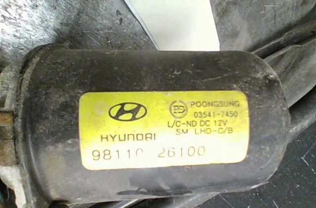 Moteur essuie-glace avant Hyundai SANTA FÉ I (SM) 2.0 crdi 4x4 (2003-2006) occasion