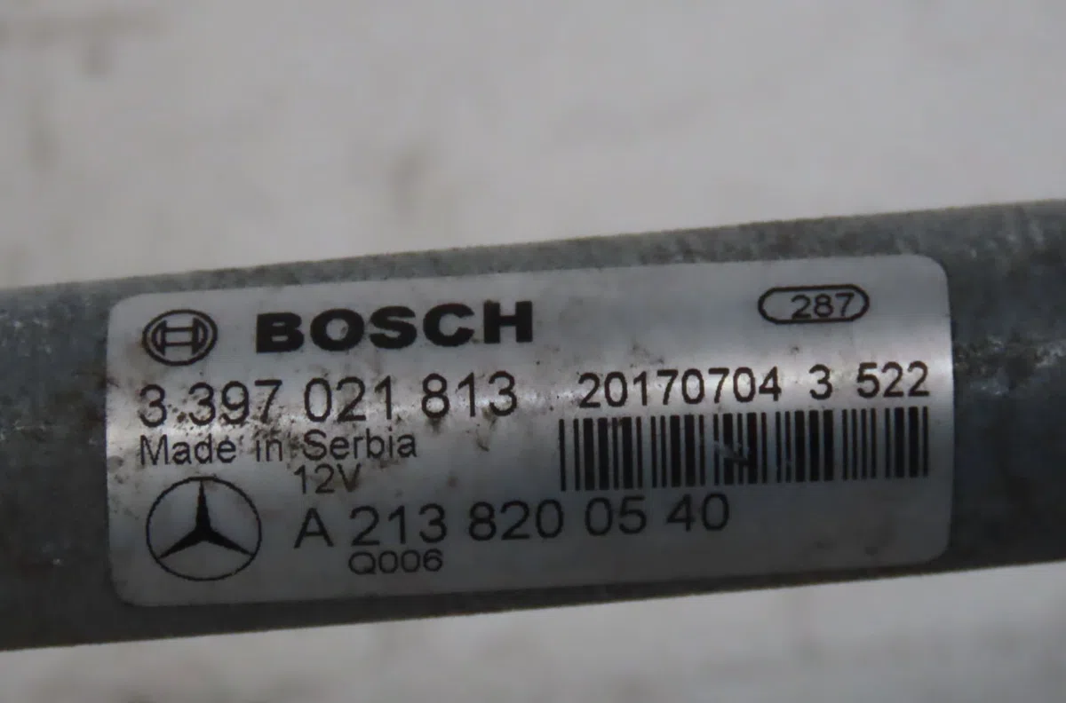 Moteur essuie-glace avant Mercedes-benz CLASSE E (W213) E 200 d (213.013) (2016) 4 portes occasion