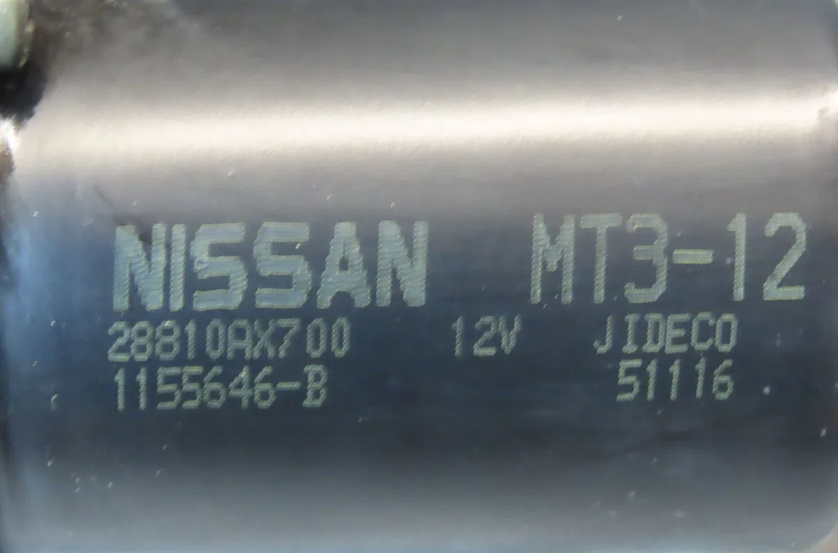 Moteur essuie-glace avant NISSAN MICRA occasion