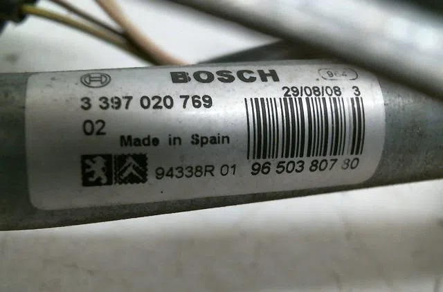 Moteur essuie-glace avant Peugeot 207-207 (WA_, WC_) 1.4 hdi (2006-2015) 5 portes occasion