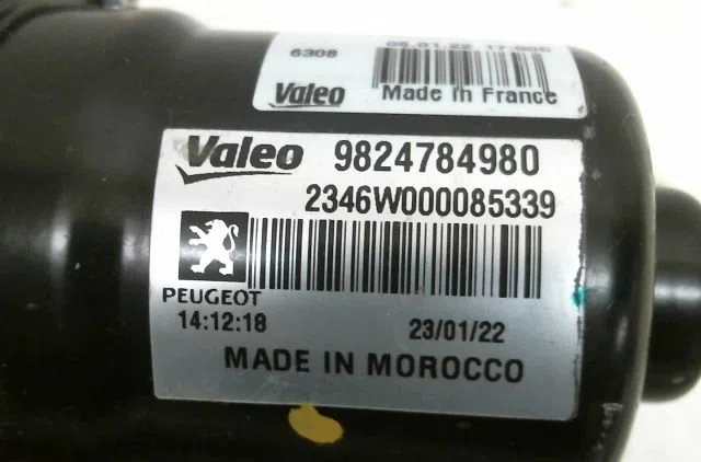 Moteur essuie-glace avant PEUGEOT 208 occasion