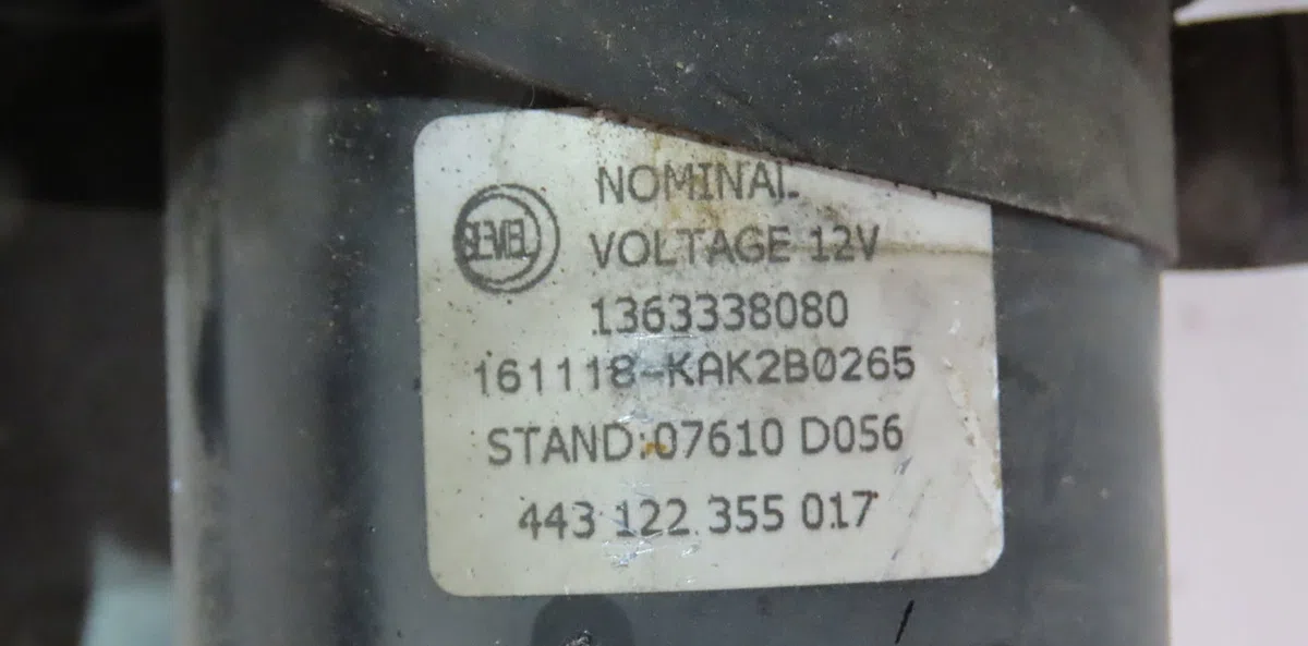 Moteur essuie-glace avant Peugeot BOXER Camion plate-forme-Châssis 2.2 hdi 110 (2011) occasion