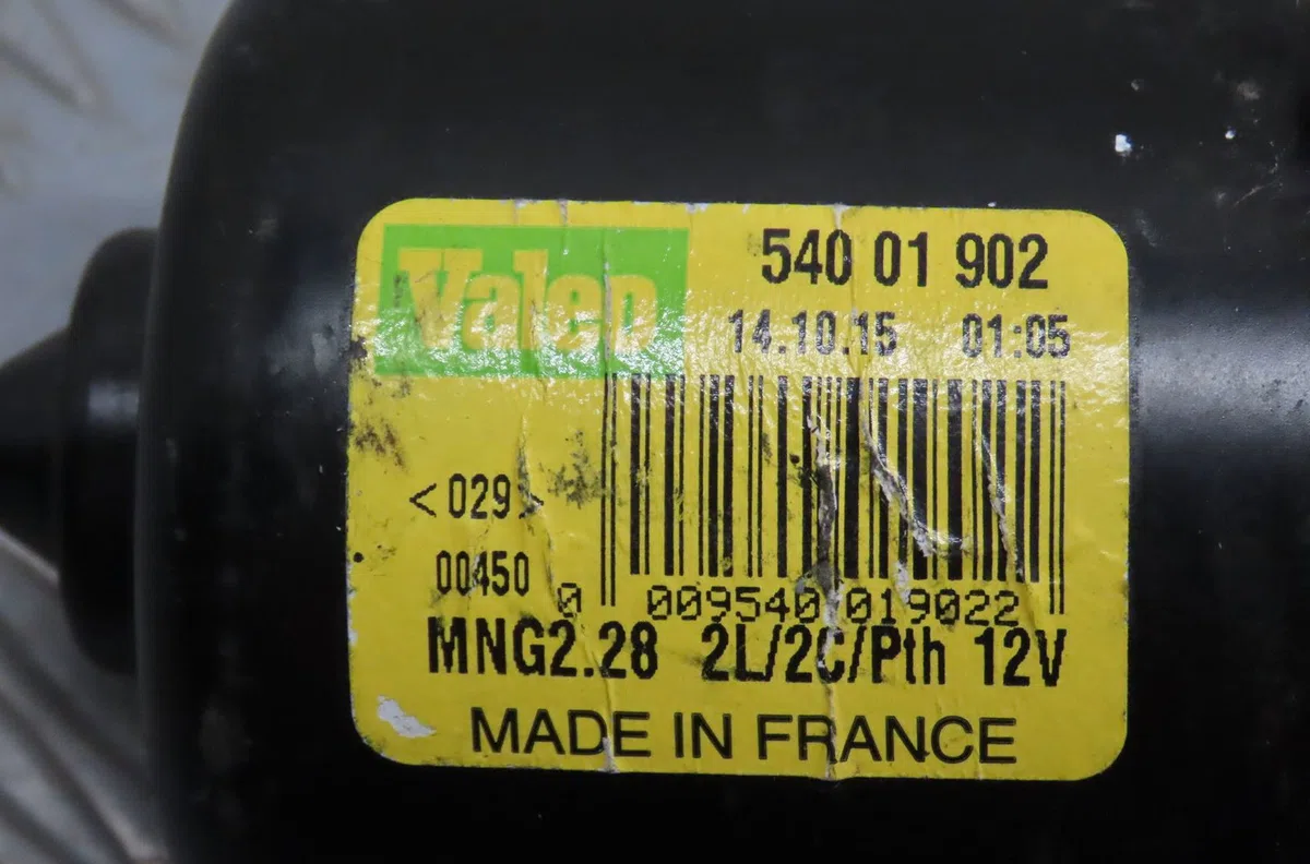 Moteur essuie-glace avant Renault KANGOO Express (FW0-1_) 1.5 dci 85 (fw0k, fw0l, fw0b) (2008) occasion