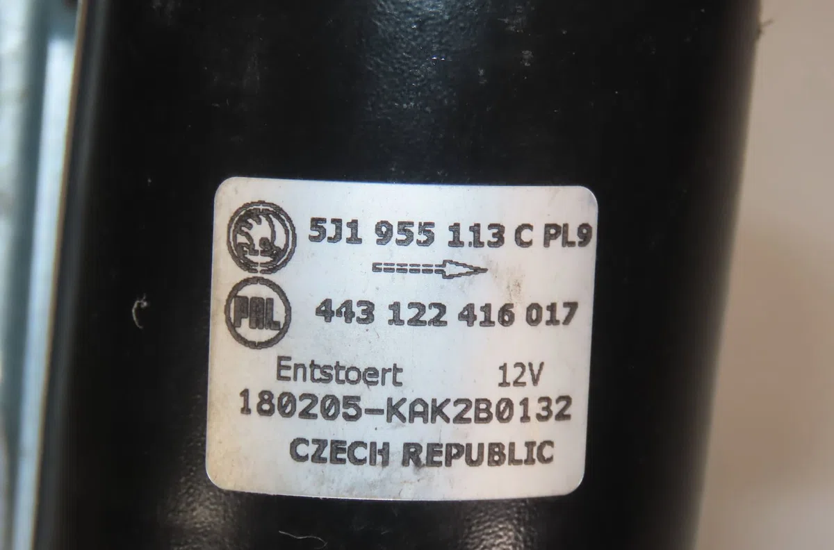 Moteur essuie-glace avant Skoda ROOMSTER (5J7) 1.4 tdi (2006-2010) occasion