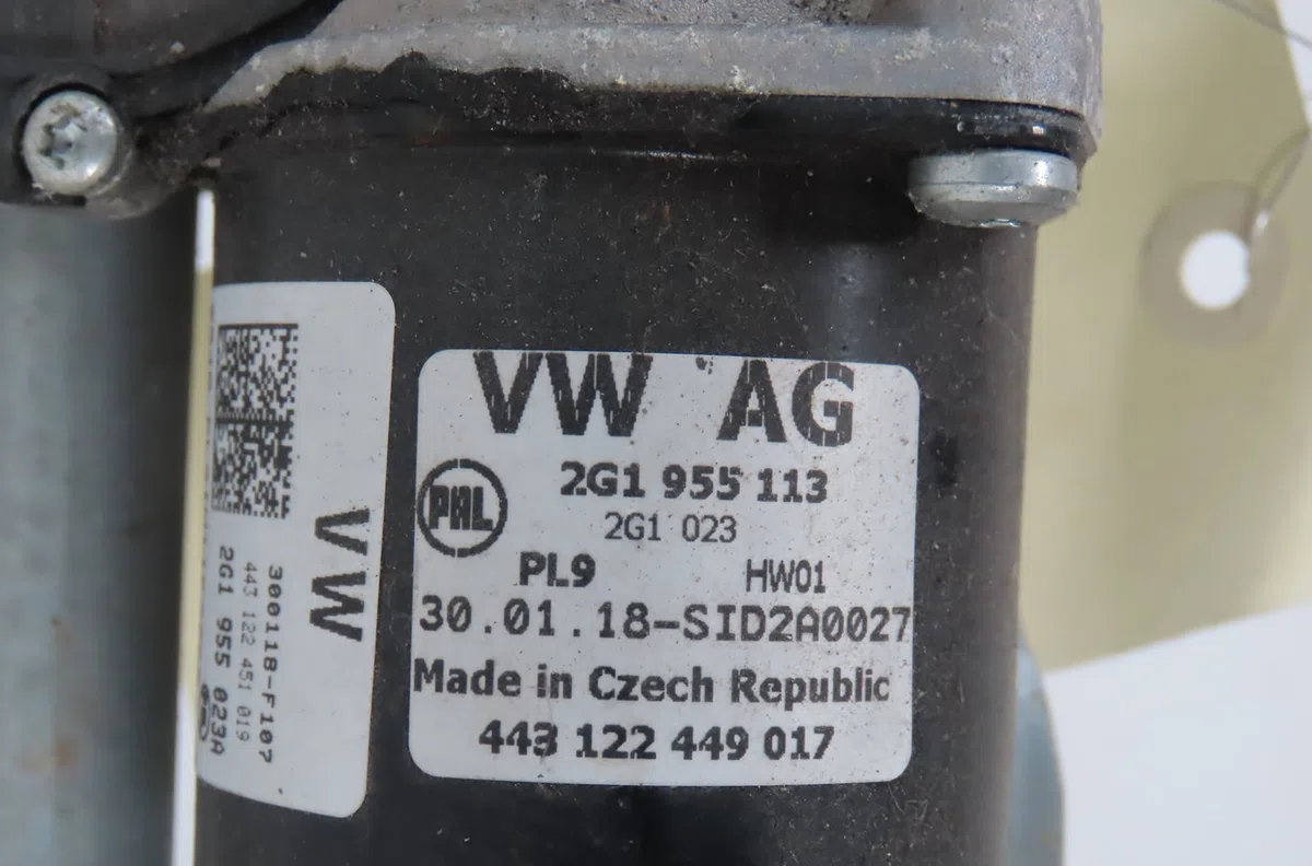 Moteur essuie-glace avant Volkswagen POLO VI (AW1, BZ1, AE1) 1.0 (2017-2020) occasion