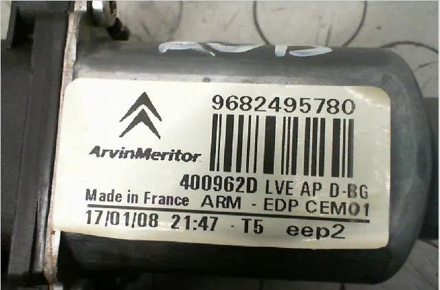 Moteur leve-vitre avd Citroën C4 GRAND PICASSO I (UA_) 1.6 hdi (2006-2011) 5 portes occasion