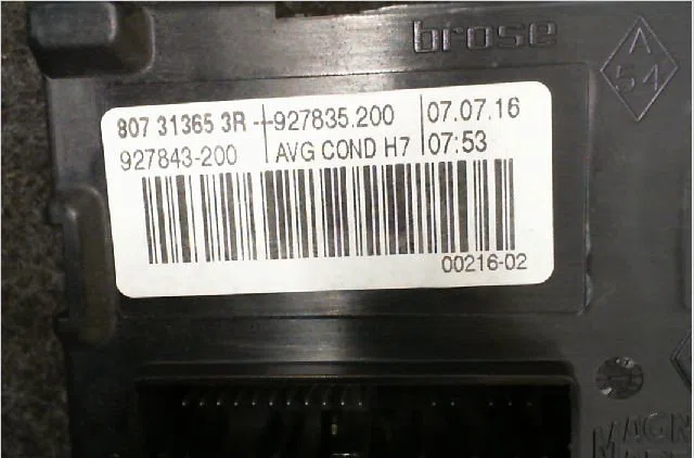 Moteur leve-vitre avg Renault SCÉNIC III (JZ0-1_) 1.5 dci (2009) 5 portes occasion