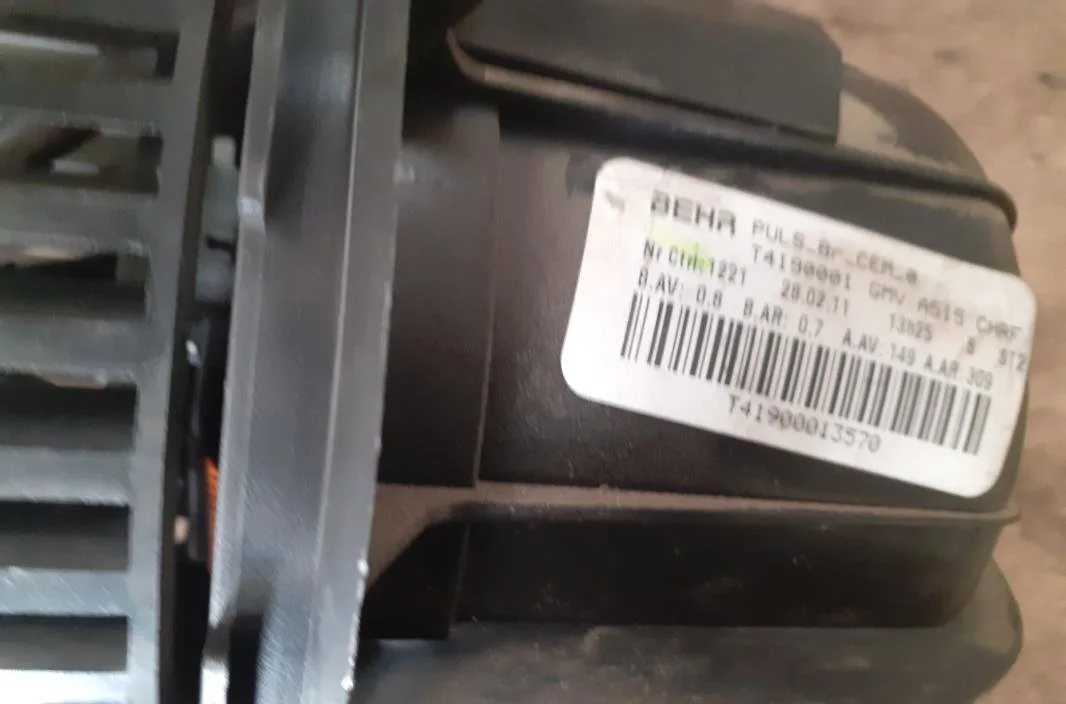 Moteur ventilateur chauffage Citroen C3 II (SC_) 1.4 hdi 70 (sc8hzc, sc8hr0, sc8hp4) (2009) 5 portes occasion