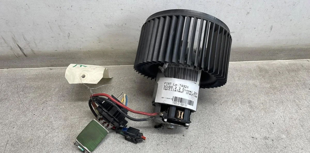 Moteur ventilateur chauffage Fiat SCUDO Camionnette (270_, 272_) 2.0 d multijet (2007-2016) occasion