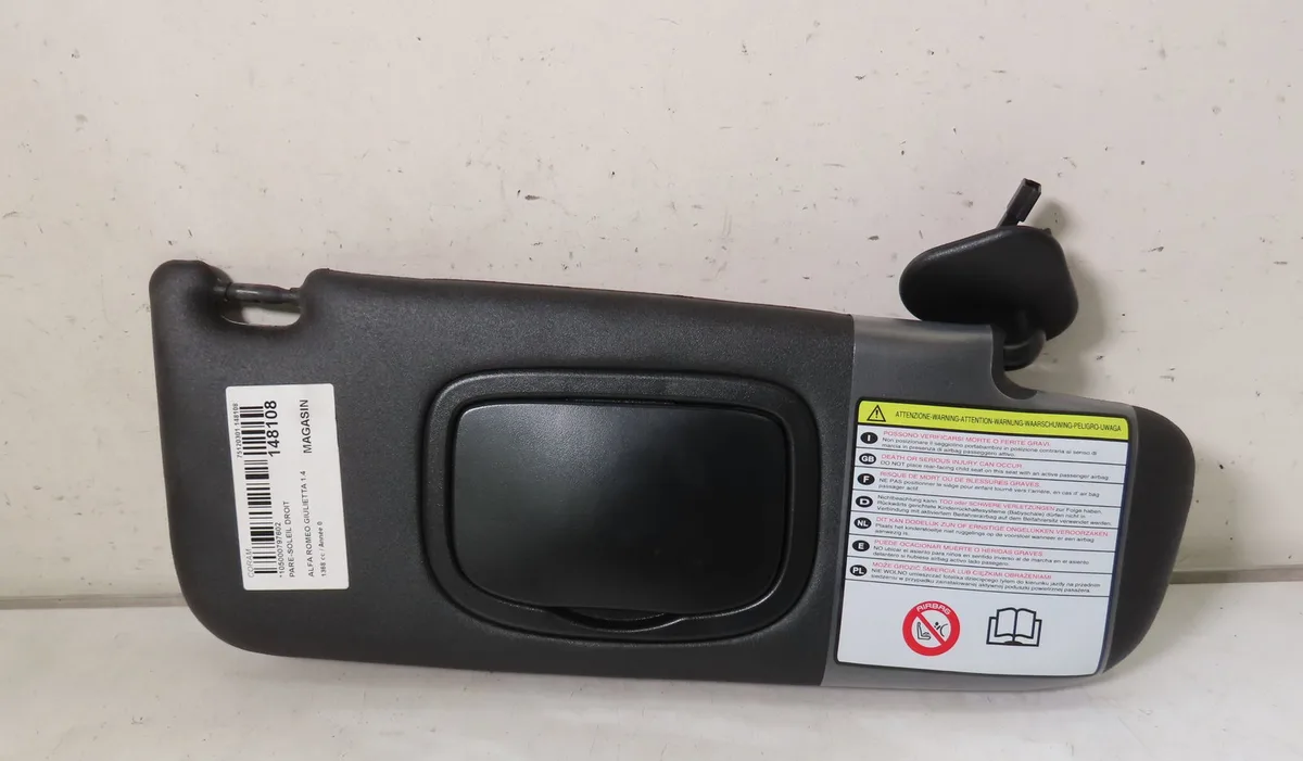 Pare-soleil droit Alfa romeo GIULIETTA (940_) 1.4 tb (940fxb1a, 940fxb11) (2010-2018) occasion