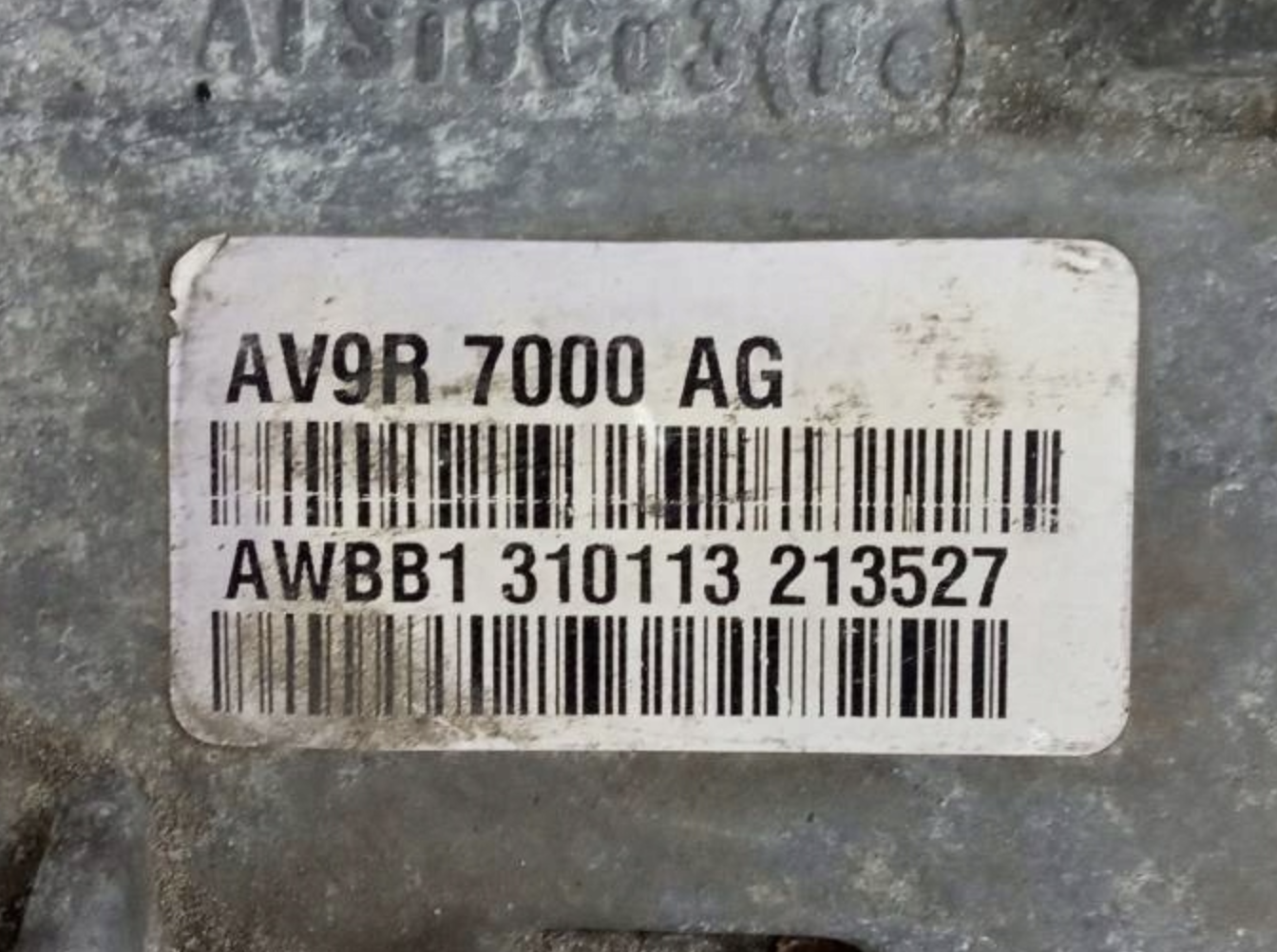 Boite de vitesses automatique FORD 2.0 TDCI POWERSHIFT AV9R7000AG
