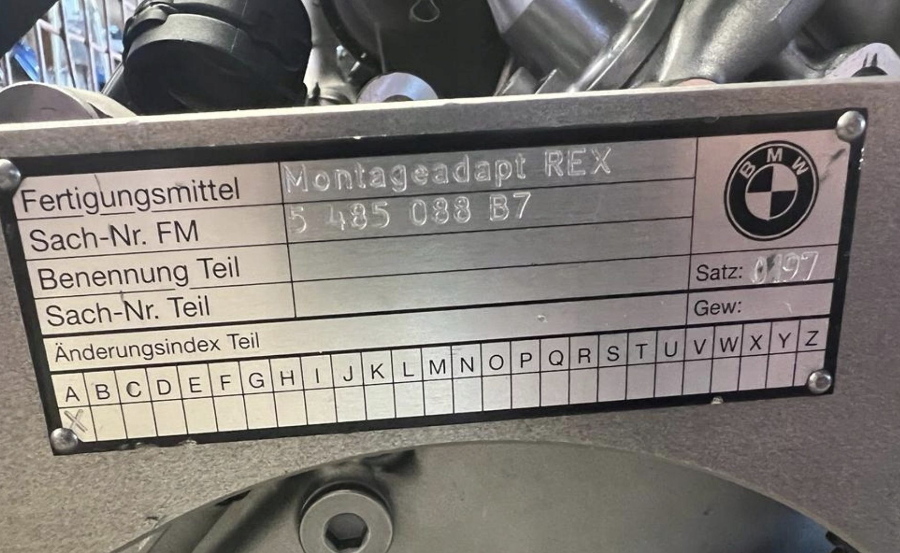 Moteur complet BMW i3 Hybride Rex W20K06A 8563293