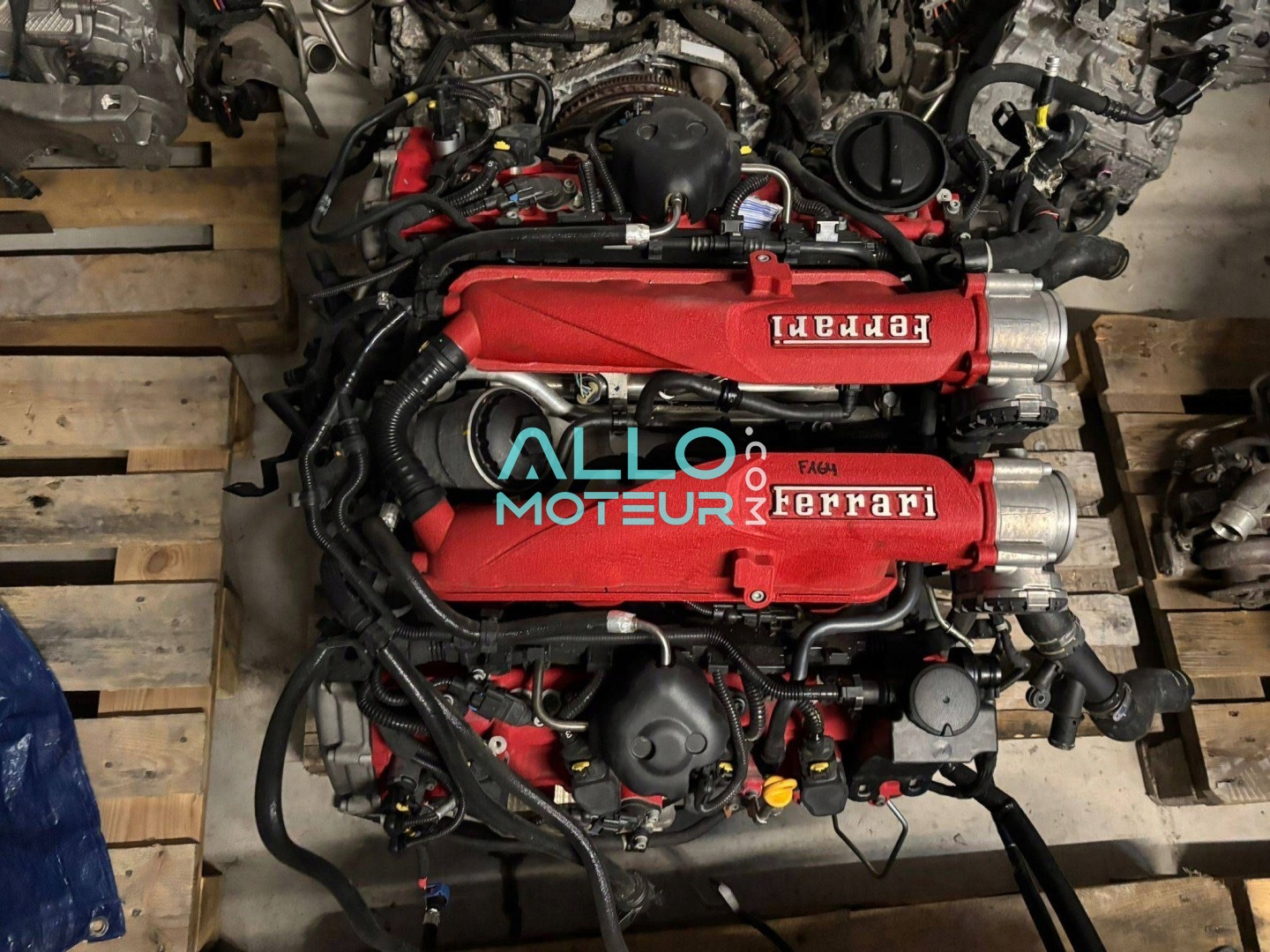 Moteur complet FERRARI 488 pista 3.9 F154CD