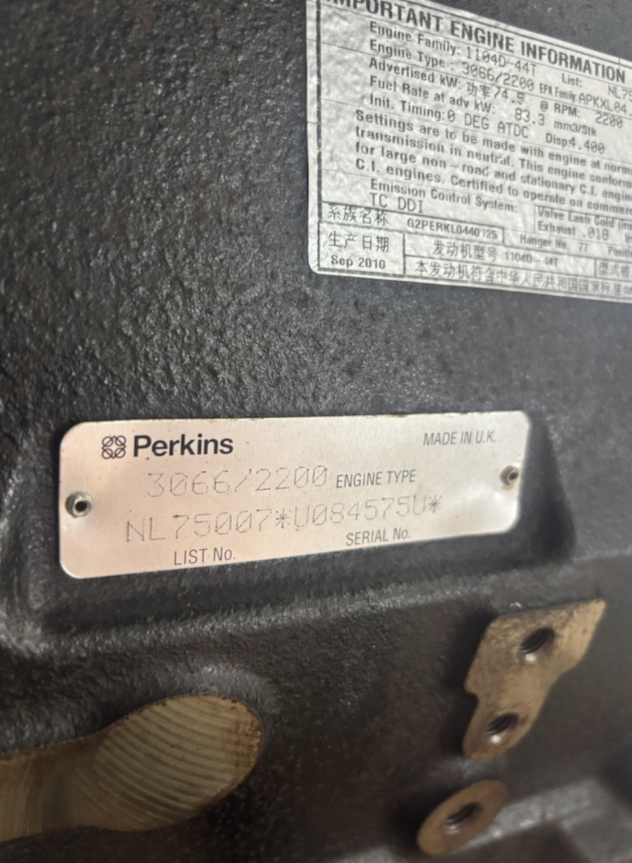Moteur complet Perkins 1104D-44T 4.4L