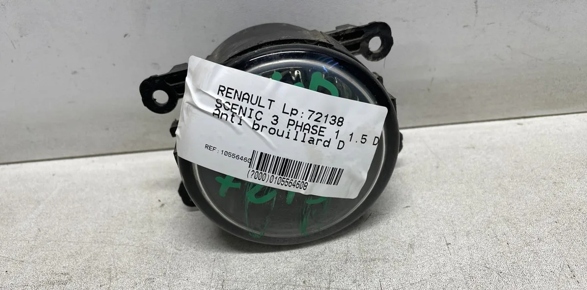 Phare antibrouillard avant droit Renault SCÉNIC III (JZ0-1_) 1.5 dci (jz02, jz0r) (2010) occasion