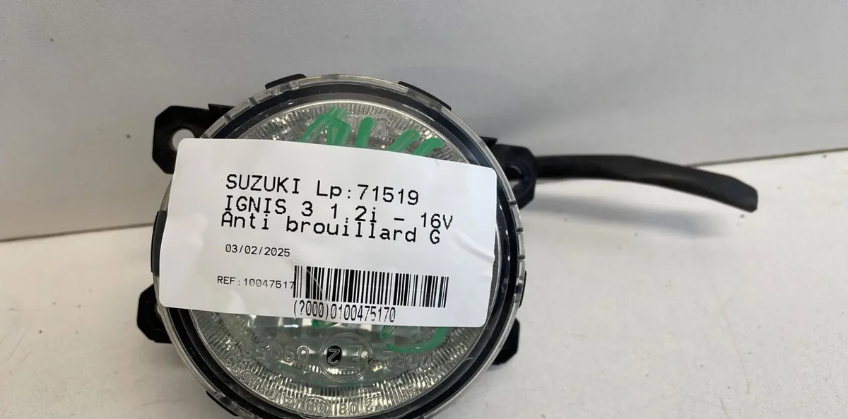 Phare antibrouillard avant gauche Suzuki IGNIS III (MF) 1.2 (atk412) (2016) occasion
