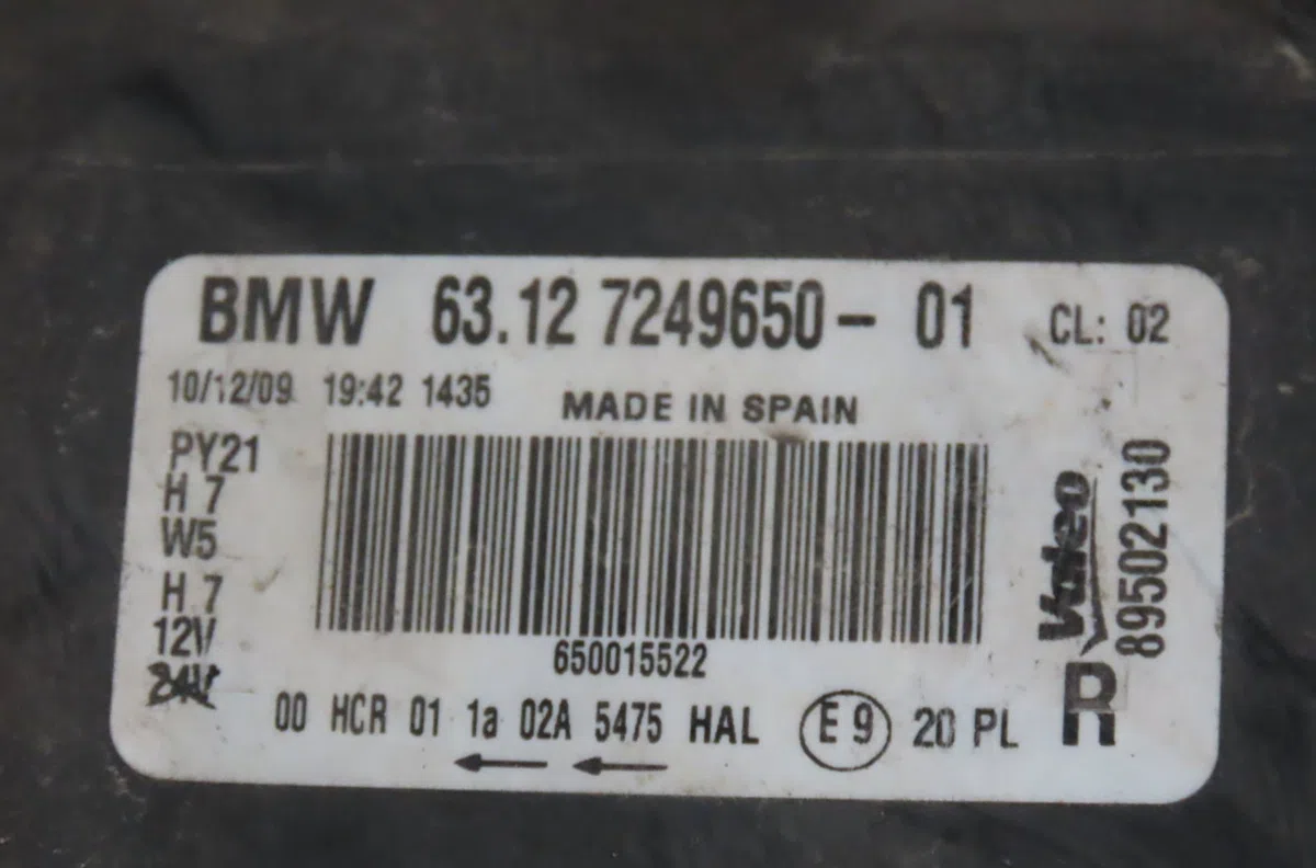 Phare droit Bmw 1 (E87) 118 d (2004-2007) 5 portes occasion