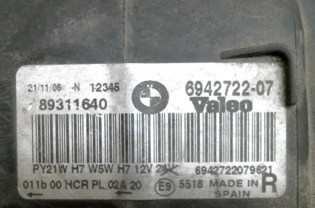 Phare droit Bmw 3 (E90) 318 d (2007-2011) occasion