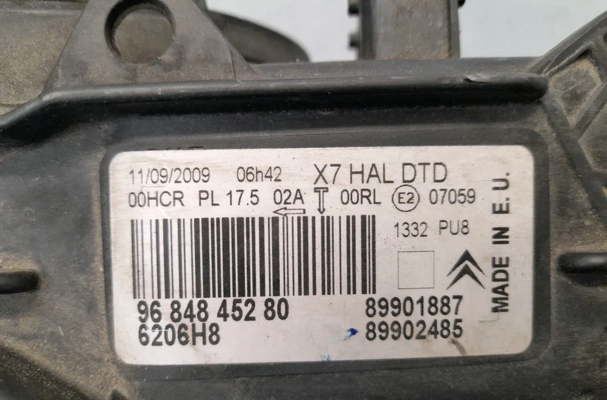 Phare droit CITROEN C5 II  2.0 HDi 140ch occasion