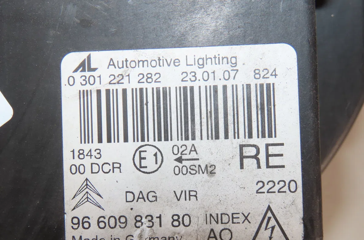 Phare droit Citroën C6 (TD_) 2.7 hdi (2005-2011) occasion